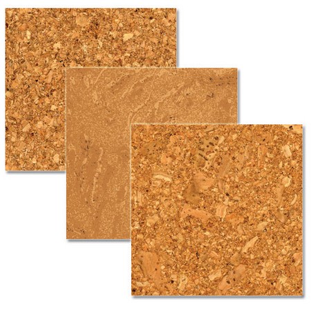 Cork tiles